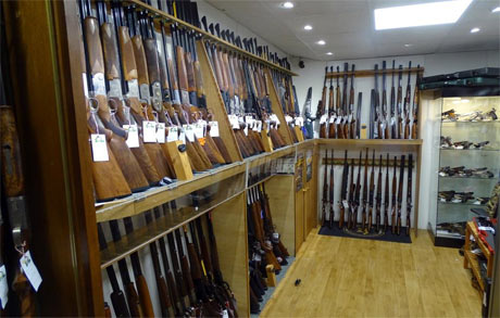 vente armes en magasin