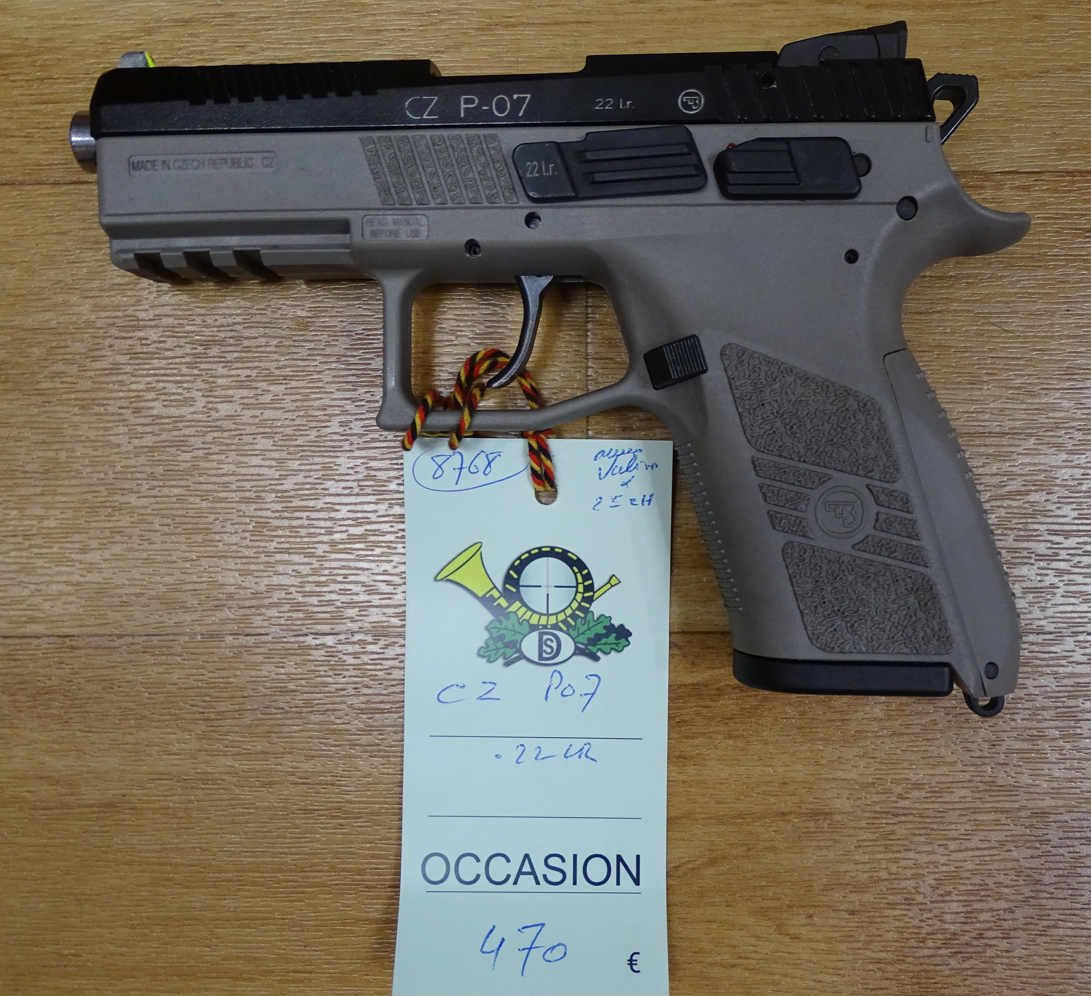 Pistolet CZ P07