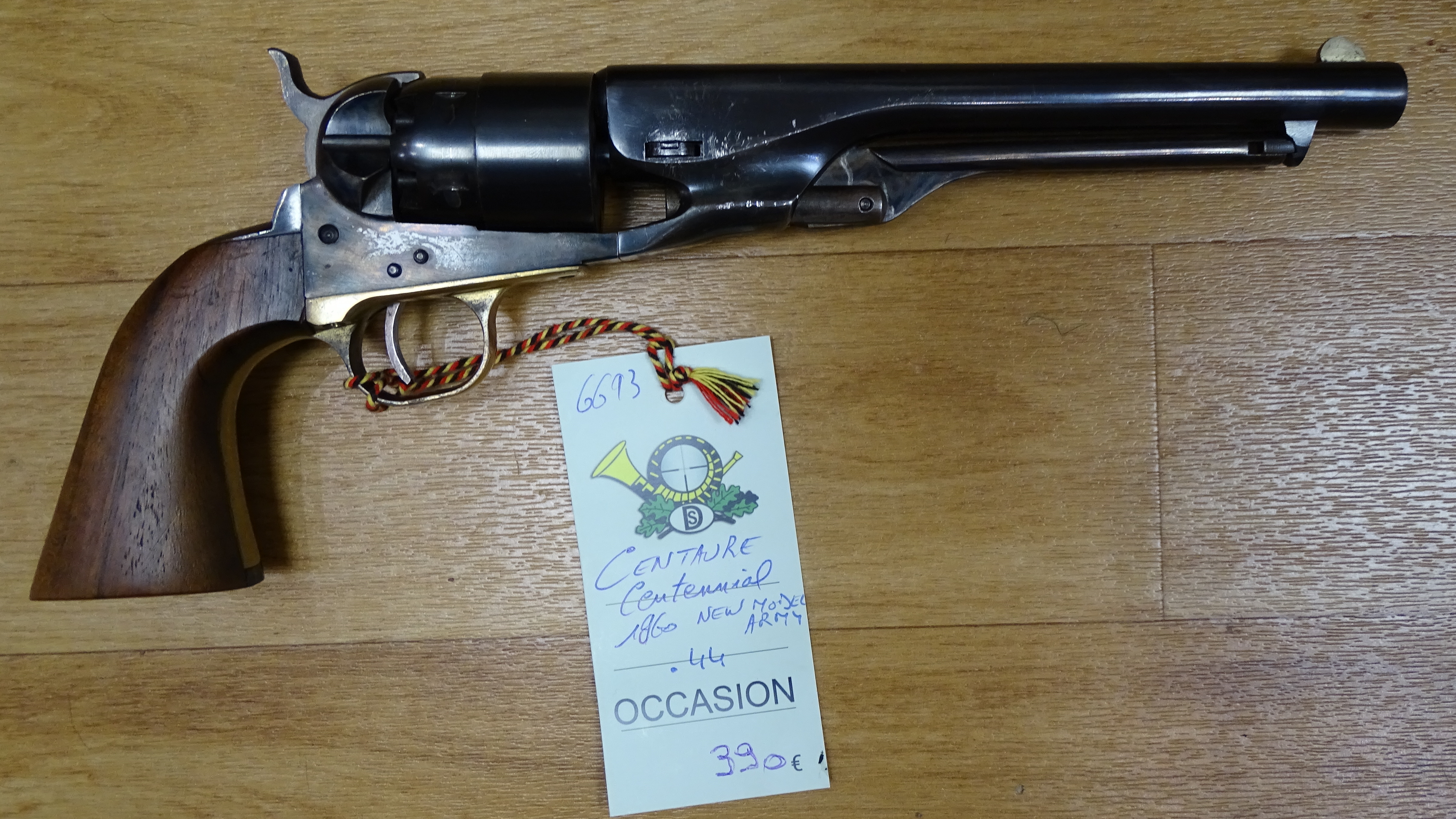 Revolver Centaure à Liège Centennial 1860 New Model Army