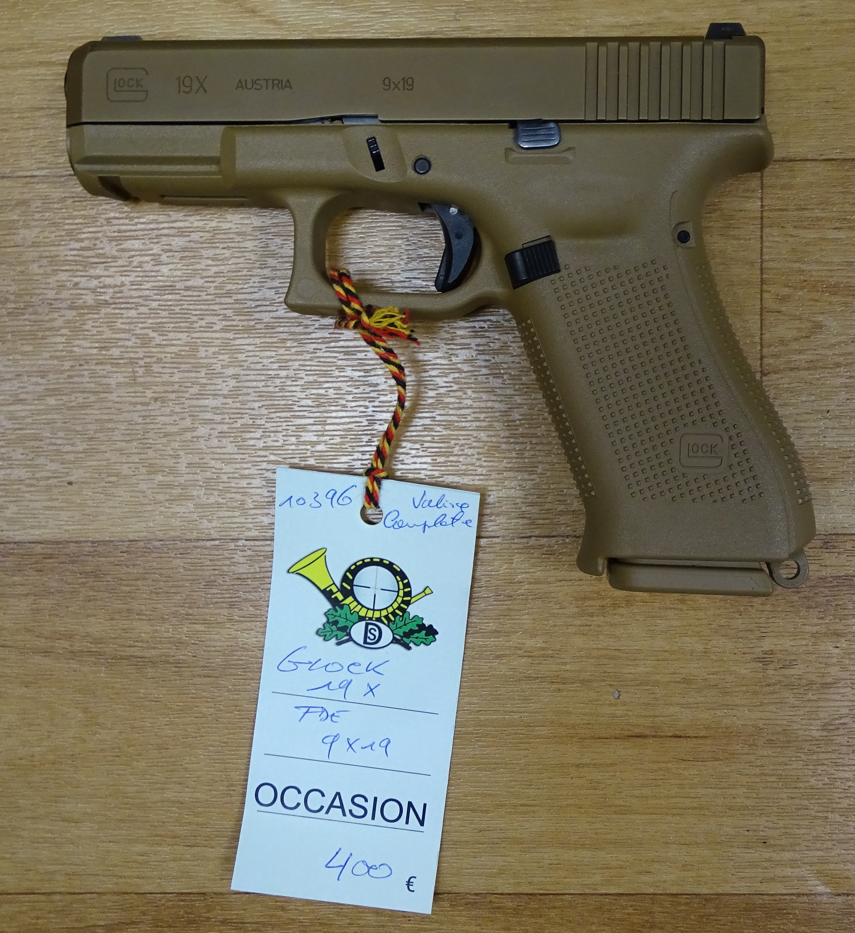 Glock 19 X Couleur Sable