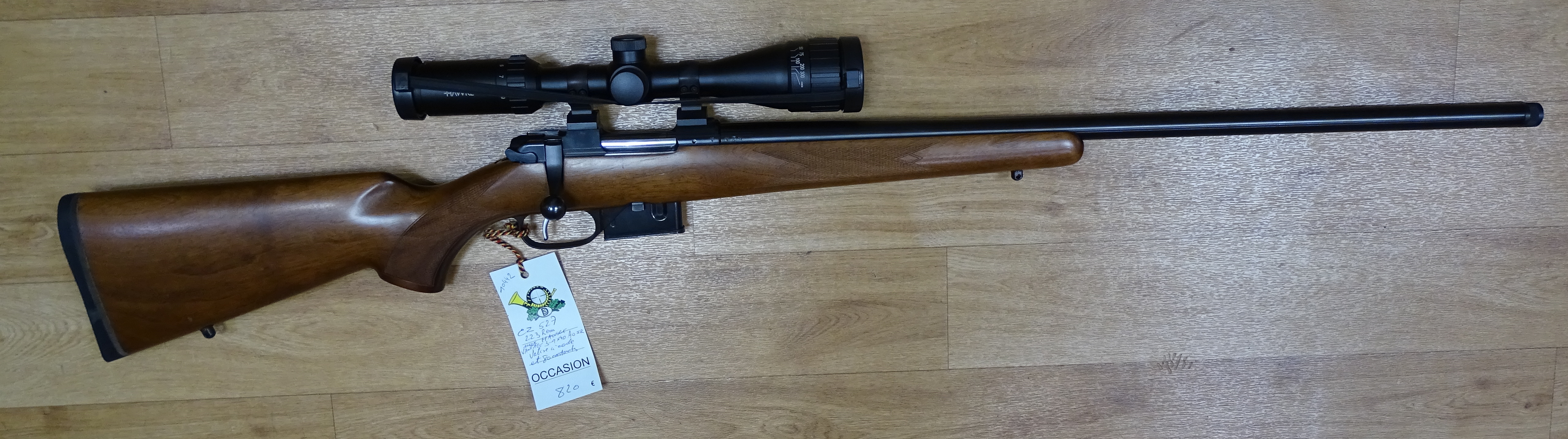 CZ 527 Heavy Barrel