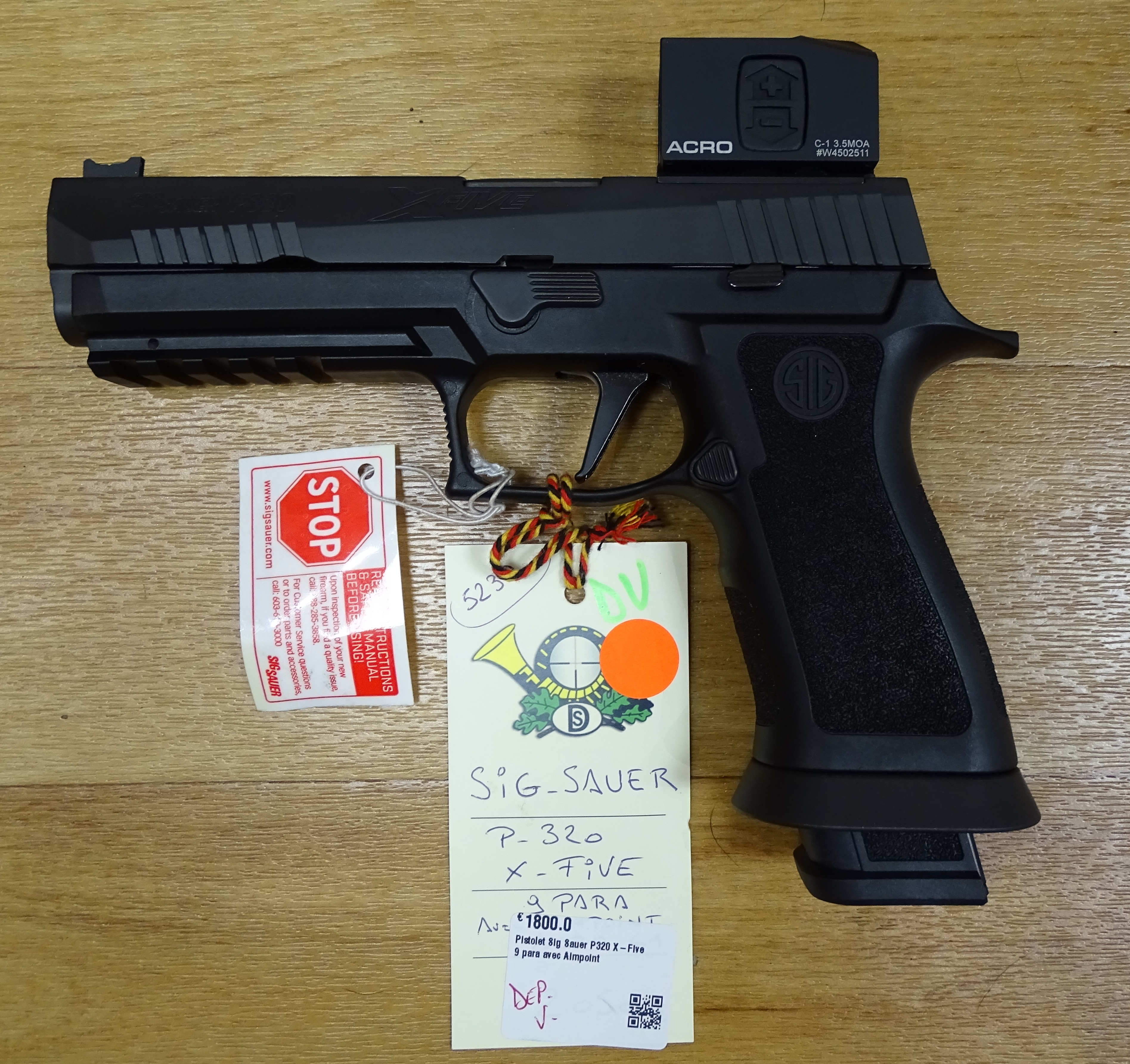 Pistolet Sig Sauer P320 X-five